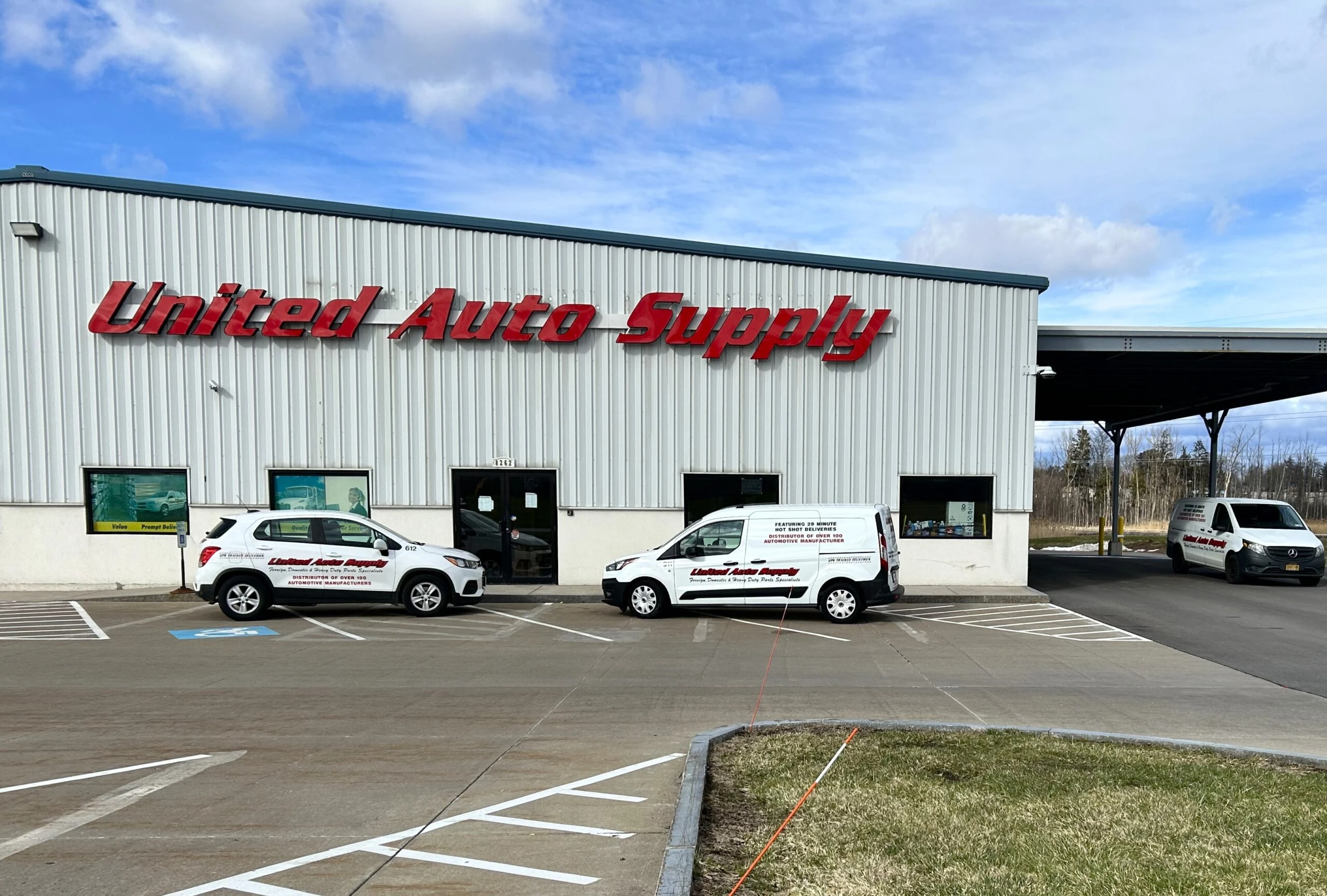 United Auto Supply, Cicero, New York.